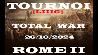 LIIIG Total War Rome II  Tournoi simple  Bataille de Cannes 20 [upl. by Danialah]