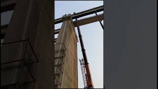 Construction of 24m high aqueduct [upl. by Aicyla]