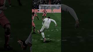 Knuckleball  Trivela  Masterpiece 🗿🌠 shorts fifa23 goals edit football realmadrid [upl. by Nodnek]