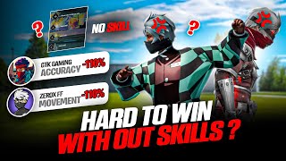 GTK111 No Character Skills Challenge with Zerox ff 😈 Part 2  Garena Free Fire 🔥 [upl. by Itra]