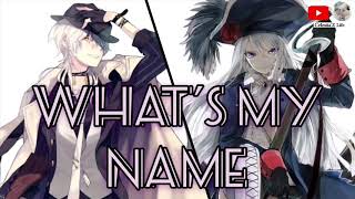 Nightcore  What’s my name Descendant 2  switching vocals  lyrics [upl. by Elirpa]