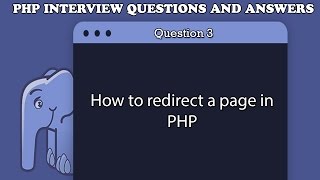 How to redirect a page in PHP [upl. by Ellenod]