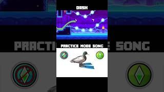 MASHUP Dash  Stay Inside Me Practice Mode Song  Geometry Dash 22 shorts [upl. by Anairam]