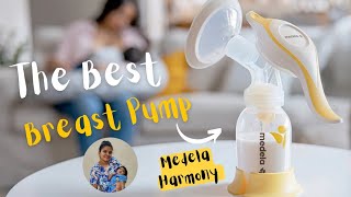 Medela Harmony Manual Breast Pump Review Malayalam [upl. by Anemolihp]