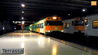 Terrassa R4  R12  Rodalies Barcelona  Renfe 447  2014 [upl. by Yenffad654]