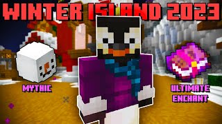 NEW Winter Island 2023 Updates Mythic Snowman  Gift Progression  More Hypixel Skyblock [upl. by Kaplan]