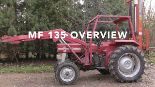 MF 135 tractor overview [upl. by Oicor348]