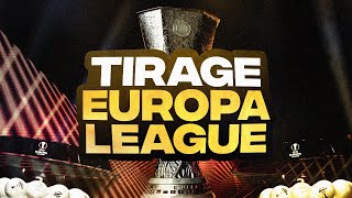 🔴 TIRAGE EUROPA LEAGUE EN DIRECT  Qui pour Lens Rennes OM Toulouse   EUROPA LEAGUE DRAW LIVE [upl. by Adora]