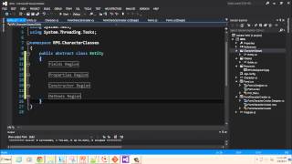 Create a Visual C RPG Windows Form Project OOP Part 1 [upl. by Coniah788]