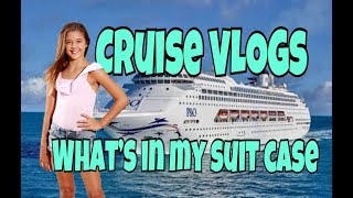 Whats in my SUITCASE  CRUISE VLOG  P amp O Cruise SHIP  PACIFIC DAWN [upl. by Enyrhtac729]