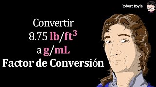 Convertir 875 𝐥𝐛𝐟𝐭𝟑 a 𝐠𝐦𝐋 𝐅𝐚𝐜𝐭𝐨𝐫 𝐝𝐞 𝐂𝐨𝐧𝐯𝐞𝐫𝐬𝐢ó𝐧 [upl. by Platto]