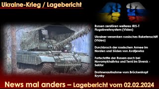 Russischer Durchbruch in Avdijewka  Zerstörung eines deutschen IRIST  Russisches Schiff versenkt [upl. by Volding864]