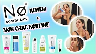 ALLE meine NO COSMETICS PRODUKTE im TEST  ROUTINE amp REVIEW ✨Skin Diary💙  Angela Mel [upl. by Nalyk]