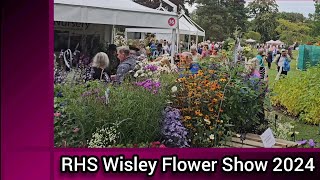 RHS Wisley Flower Show 2024 with interviews from expert growers [upl. by Matheson575]