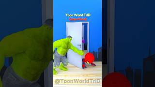 🤔 Why Did SpiderMan Trip Over Hulk’s Door 🚪😂 gta [upl. by Atiloj540]