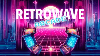 「RETROWAVE」MUSIC 👾️ Night City  coding driving [upl. by Hsac857]