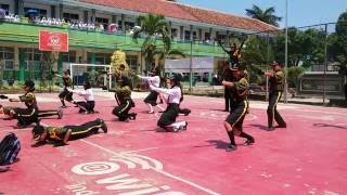 Paskibra Garuda 2 SMPN 2 Cibinong  MOPDB 2015 DEMONSTRASI [upl. by Ennayram515]