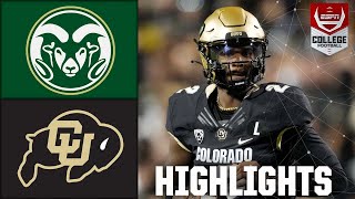 Colorado State Rams vs Colorado Buffaloes  Full Game Highlights [upl. by Christabella]