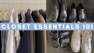 17 CLOSET ESSENTIALS  Aritzia Djerf Avenue Uncle Studios amp more [upl. by Pompea]