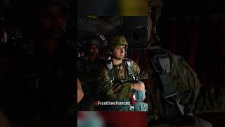 Epic Female Team StaticLine Jump paratroopers airforce [upl. by Erdah574]