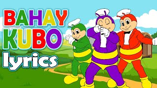 BAHAY KUBO DANCE NI JOLLIBEE WITH LYRICS  DJ ROWEL  FILIPINO NURSERY RYHME REMIX [upl. by Dorry909]