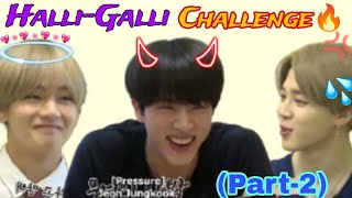 HalliGalli Challenge🔥part2bts funny hindi dubbed [upl. by Slinkman990]