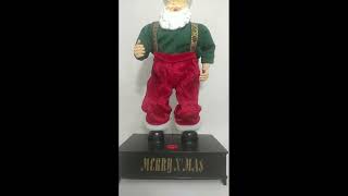 Papai Noel Musical Vintage  Anos 80 [upl. by Hoehne]