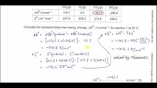 970142MJ24Q3 Cambridge International A Level Chemistry 9701 MayJune 2024 Paper 42 Q3 [upl. by Alexi]