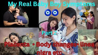 My Real Baby Boy Symptoms in Pregnancy  लड़का होने पर यह लक्षण थे मुझे  nehawidsiyukrisHU  part 2 [upl. by Fabrin]