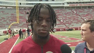 Alabama players speak after 6531 win over Arkansas [upl. by Gnaig]