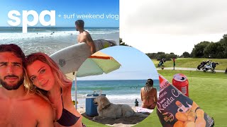 cosy spa weekend vlog  surfing [upl. by Christabel]