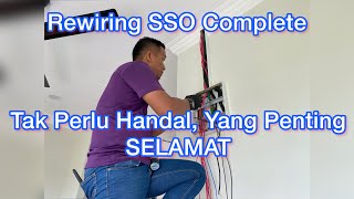 ZAHRAN ENGINEERING Rewiring Soket Plug 1 Rumah Completed [upl. by Eugenia792]