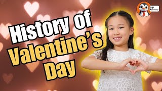 The History of Valentines Day 💌  Fun Facts for Kids [upl. by Wright]