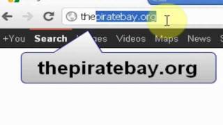 How To Download Torrents From The Pirate Bay [upl. by Bethel]