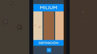 Milium Definición  Kenhub milium [upl. by Rickart]