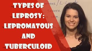 Types of Leprosy Lepromatous and Tuberculoid [upl. by Dona454]