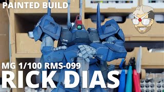 MG Rick Dias  Painted Gundam Builds [upl. by Yc864]