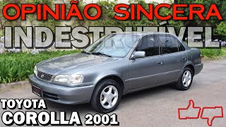 Toyota Corolla XEi 2001  Tudo sobre o carro japonês indestrutível Vale a pena Preço consumo [upl. by Gregorio839]