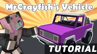 MrCrayfishs Vehicle Part 1 Tutorial  Guide 1122 1164 minecraft java edition [upl. by Ardien]