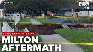 Tracking Hurricane Milton  Scenes and aftermath from the massive storm that hammered Florida [upl. by Norford]