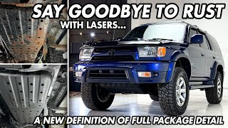 Ultimate 4Runner Detailing Laser Cleaning Rust Removal Dry Ice Cleaning PPF amp More [upl. by Ainatit]