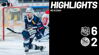 HC La ChauxdeFonds vs Bellinzona Snakes  Highlights  05 octobre 2024 [upl. by Mccormac]