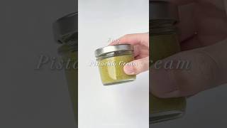 EASY PISTACHIO CREAM 🫛 ง่ายจนงง พิสตาชิโอครีม ใช้วัตถุดิบแค่ 2 อย่าง pistachio dessert food [upl. by Mike]