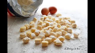 GNOCCHI CON POLENTA AVANZATA [upl. by Ynnus]