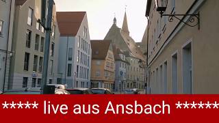 Ansbach 18032020 Geschäfte setzen neue Regelungen um [upl. by Treve]