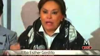 A los maestros no se les amenaza Elba Esther Gordillo [upl. by Azial]