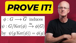 Prove the First Isomorphism Theorem for Groups [upl. by Frey871]