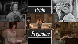 An accomplished woman  Pride amp Prejudice 19401957198019952005 [upl. by Novyert]