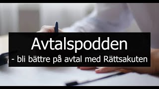 Avtalspodden  Konsumenttjänstlagen [upl. by Silado]