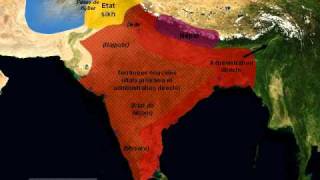 INDE Histoire  Formation de lEmpire des Indes [upl. by Ynneb657]